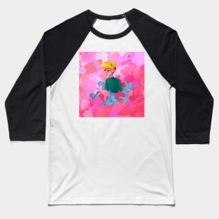 Comfort Pink Baseball T-Shirt